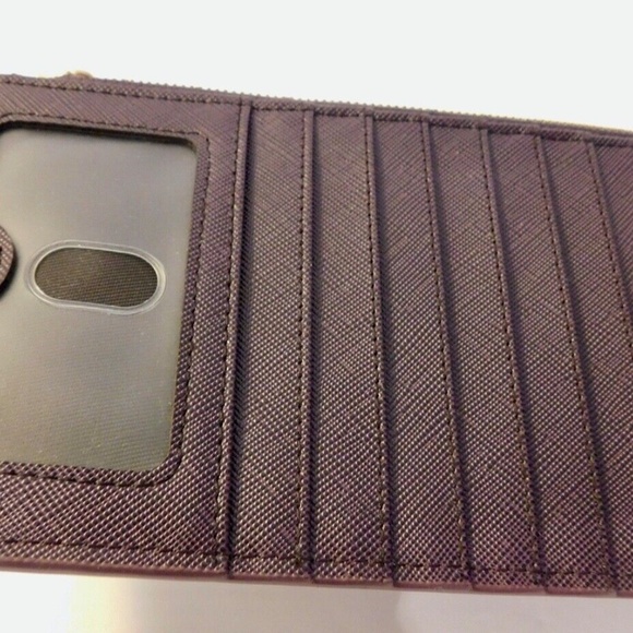 TRAVELAMBO Wallet, Credit Card Organizer Brown, Zip pockets Great for Travel EUC - Picture 3 of 4